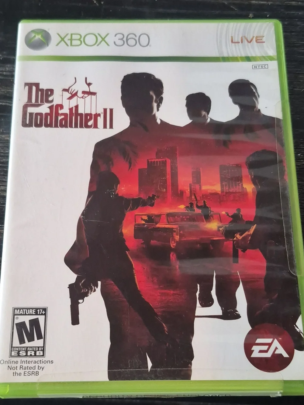 The Godfather II - Red and Black Cover
